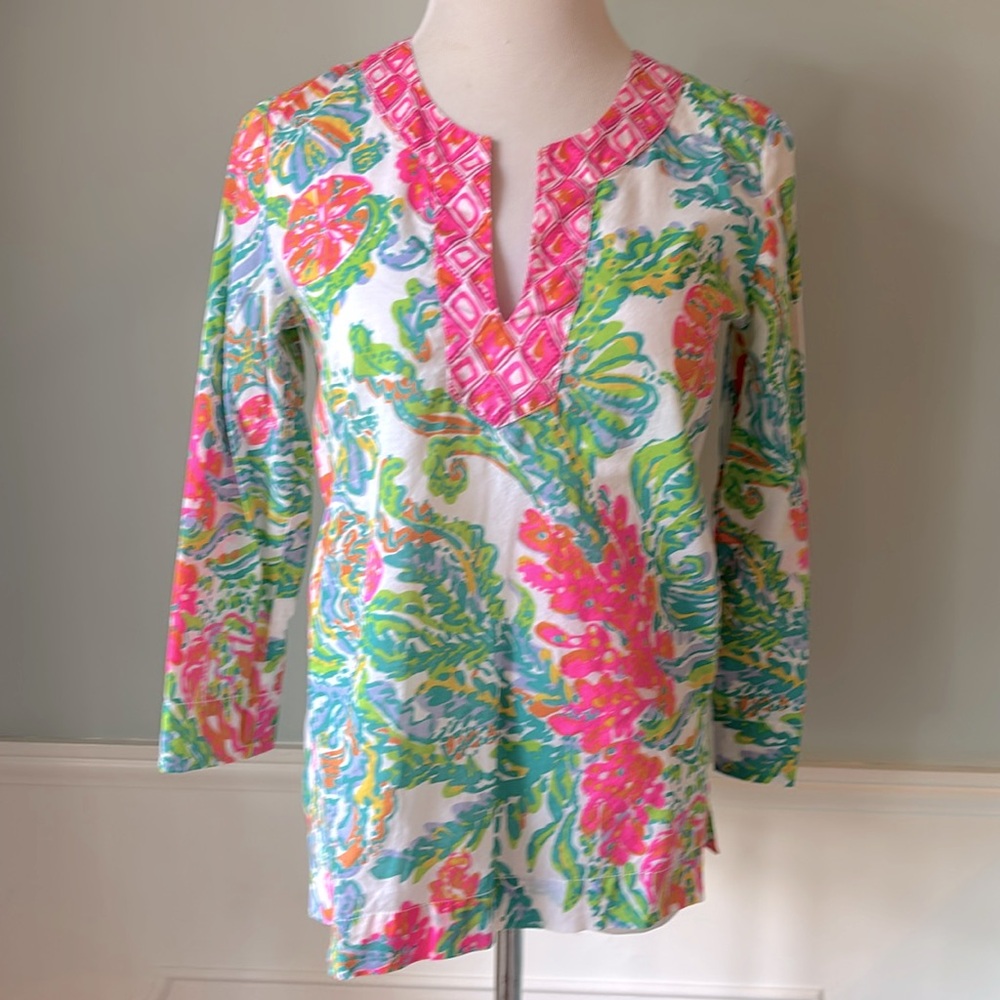 Lilly Pulitzer Amelia Tunic Size